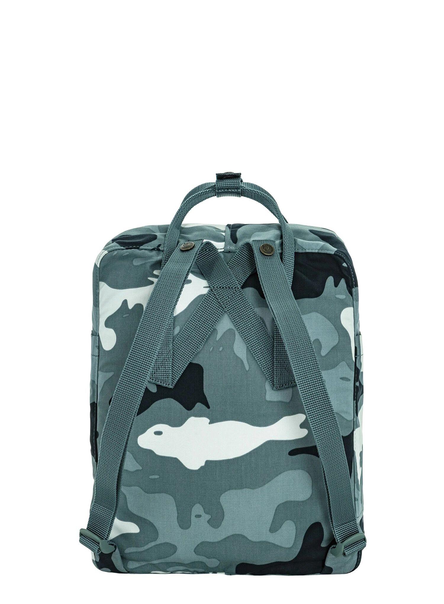 Plecak miejski Fjallraven Kanken Graphics - nimbus blue/hidden animals 3/7