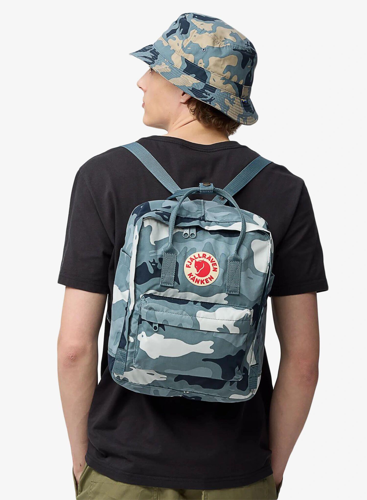 Plecak miejski Fjallraven Kanken Graphics - nimbus blue/hidden animals 2/7