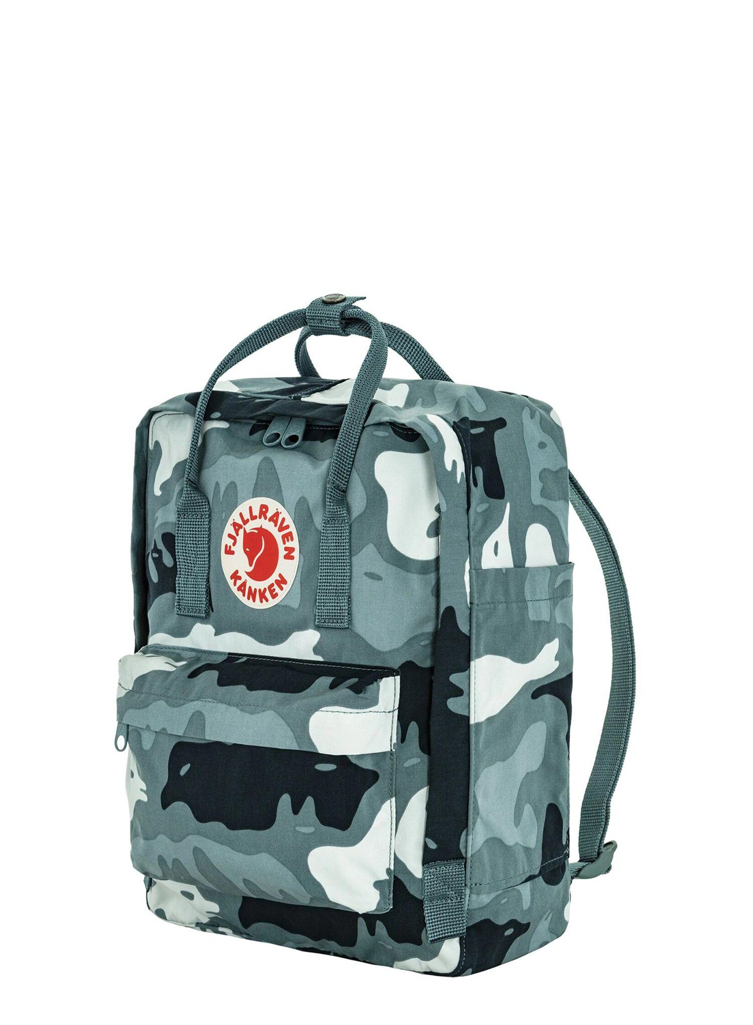 Plecak miejski Fjallraven Kanken Graphics - nimbus blue/hidden animals 5/7