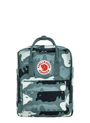 Plecak miejski Fjallraven Kanken Graphics - nimbus blue/hidden animals