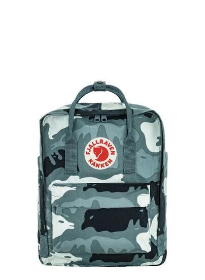 Plecak miejski Fjallraven Kanken Graphics - nimbus blue/hidden animals