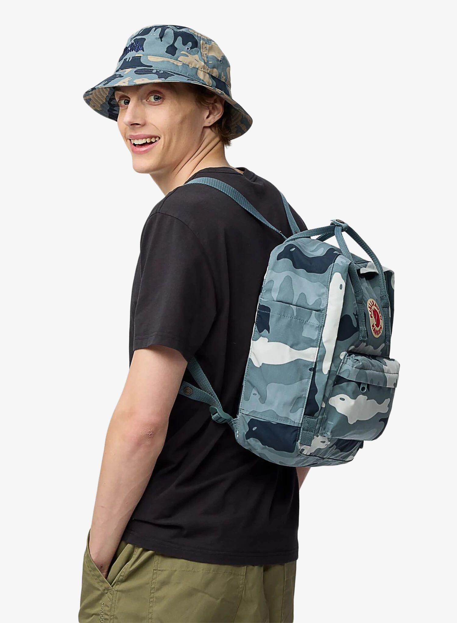 Plecak miejski Fjallraven Kanken Graphics - nimbus blue/hidden animals 4/7
