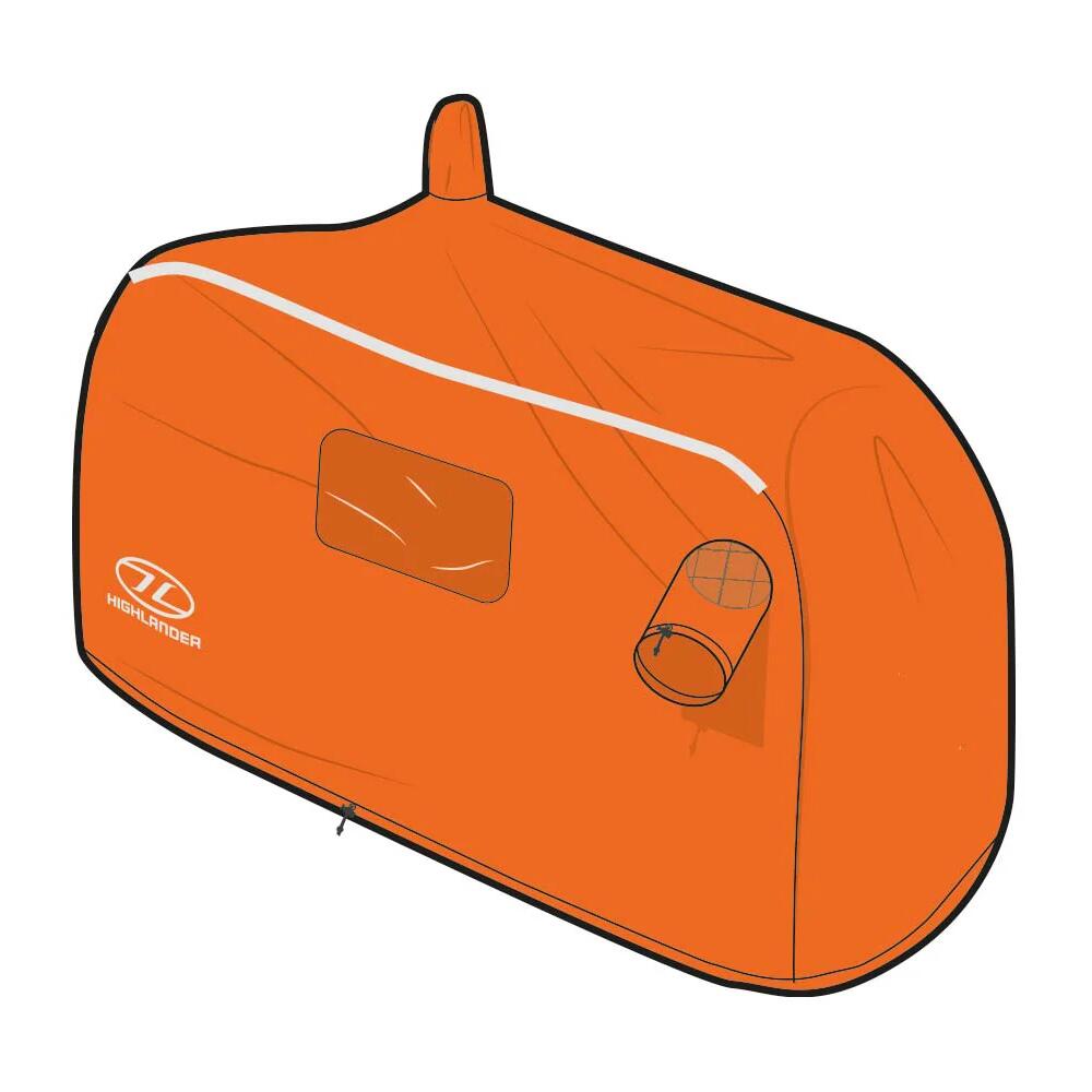 Noodtent Storm Vault Survival Shelter 2-3 persoons - Oranje 4/5