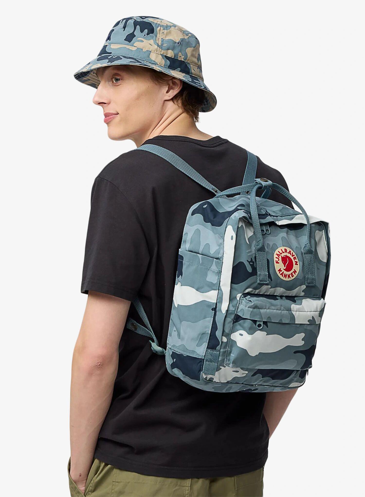 Plecak miejski Fjallraven Kanken Graphics - nimbus blue/hidden animals 6/7