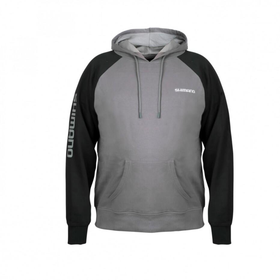 Sweat à capuche Shimano Pull Over Hoodie Grey (M) 1/1