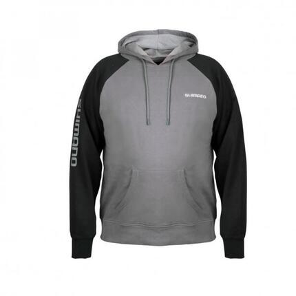 Sweat à capuche Shimano Pull Over Hoodie Grey (M)