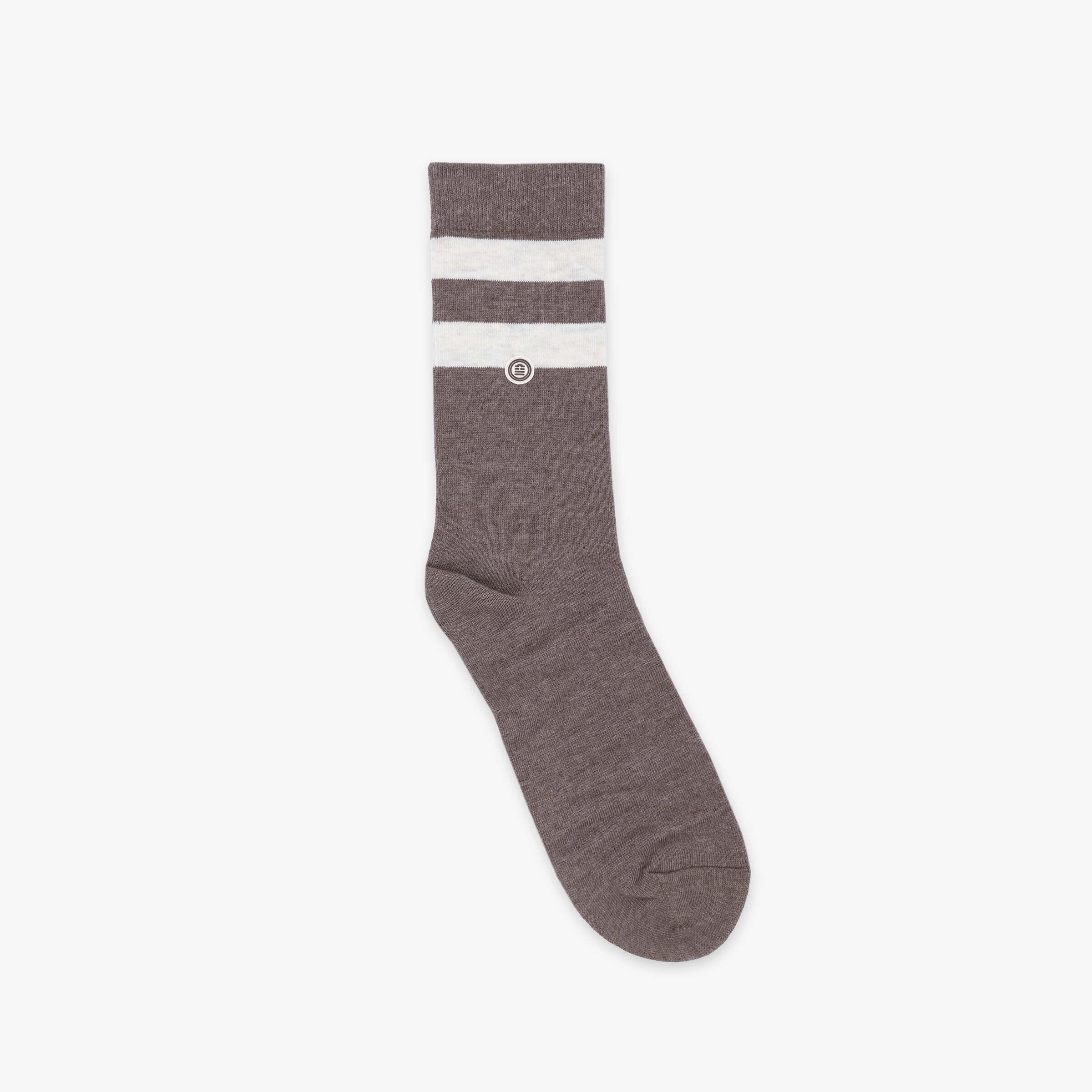 Pack 3 paires de chaussettes unies et rayées rose et bleu ciel 4/4