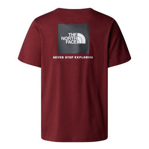T-shirt e Polo Uomo M SS BOX NSE TEE Bordeaux 5/5