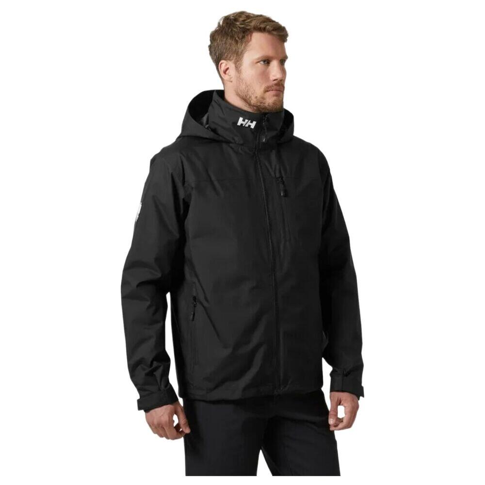Chaqueta Negra Helly Hansen Crew Hooded Midlayer Sailing Jacket 2.0 Black 3/7