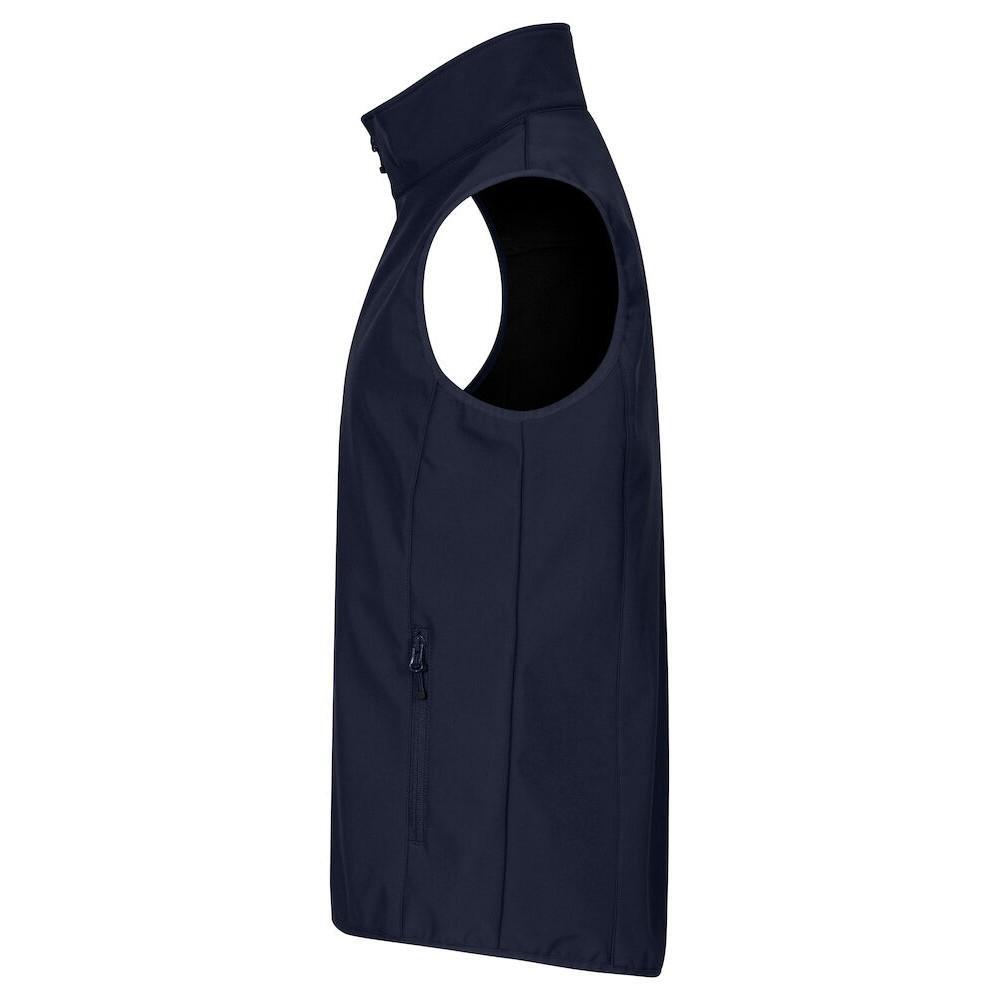 Mens Classic Soft Shell Jacket (Dark Navy) 3/4