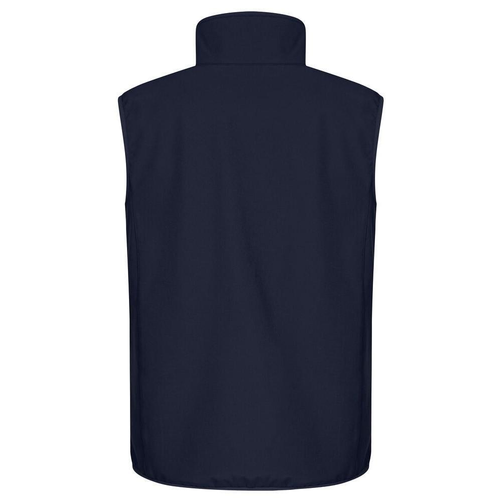 Mens Classic Soft Shell Jacket (Dark Navy) 2/4