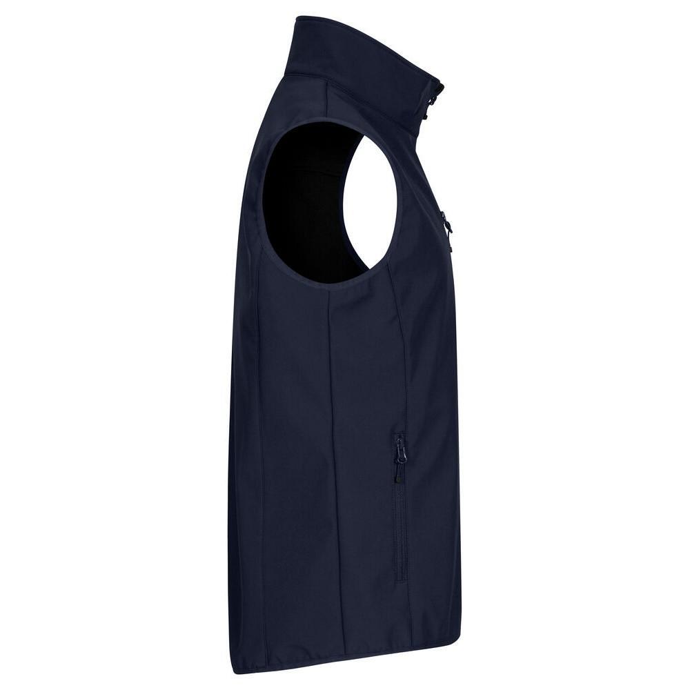 Mens Classic Soft Shell Jacket (Dark Navy) 4/4