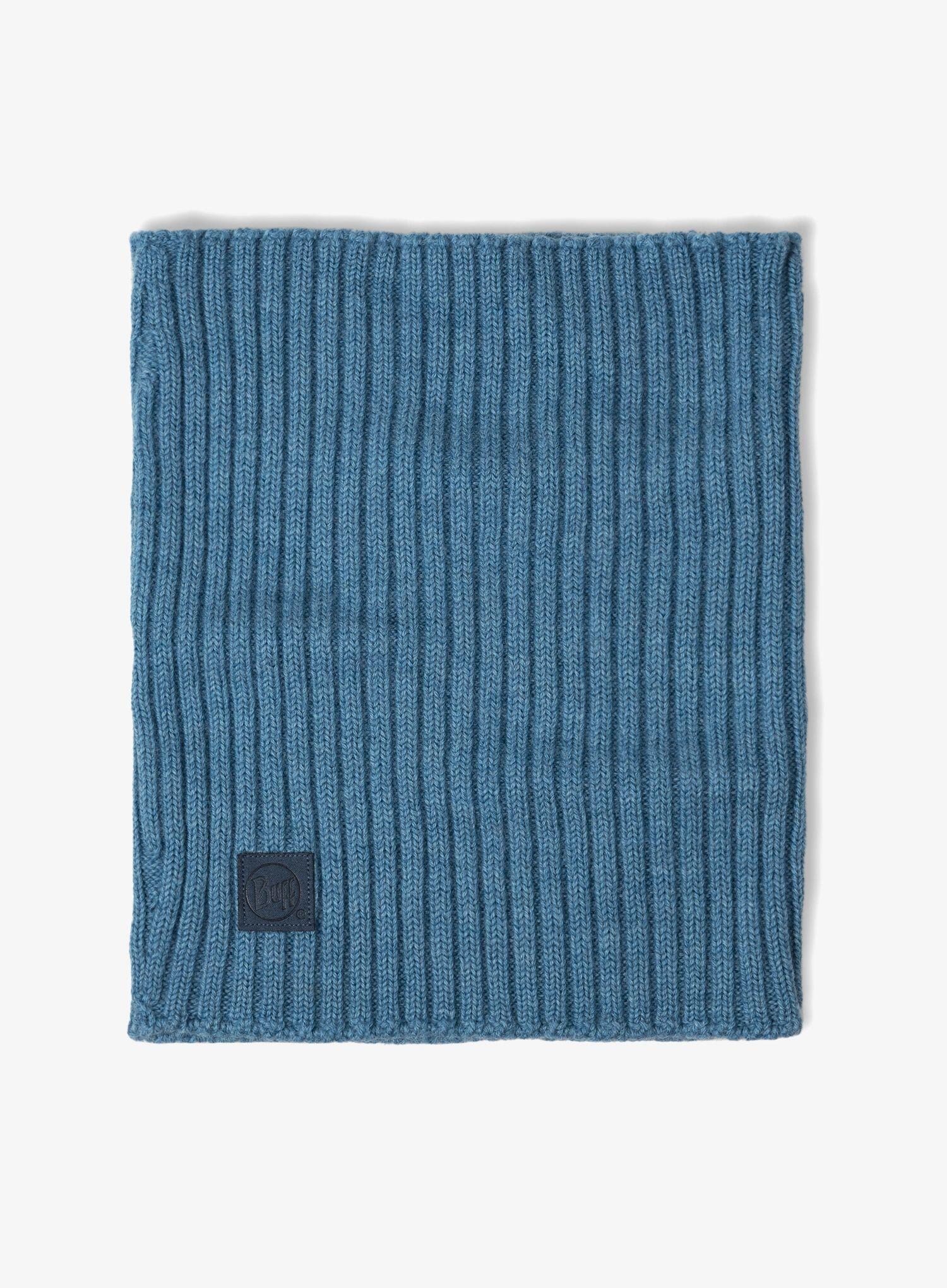 Cache-cou tricoté Unisex Buff Bleu TAILLE UNIQUE 3/7