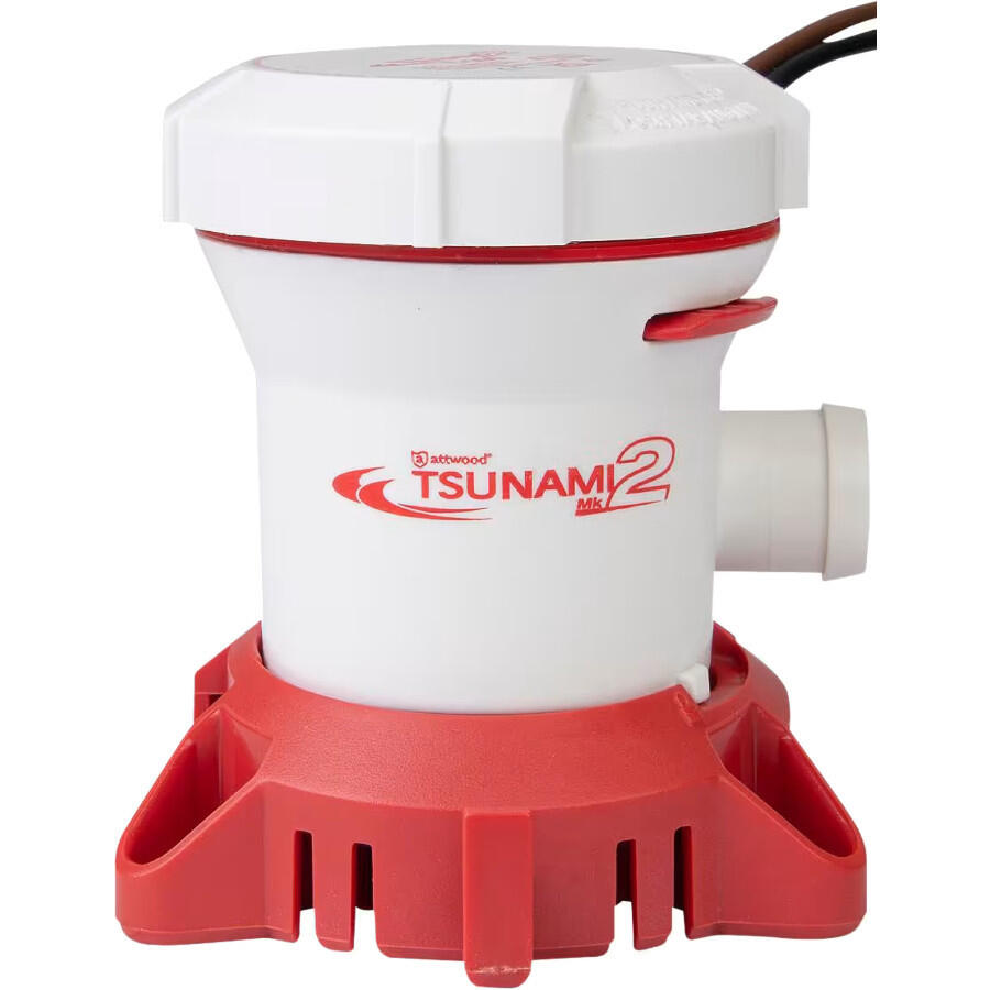 Pompe de Cale ATTWOOD T500 MK2 TSUNAMI 1800L/h 12V 2/2