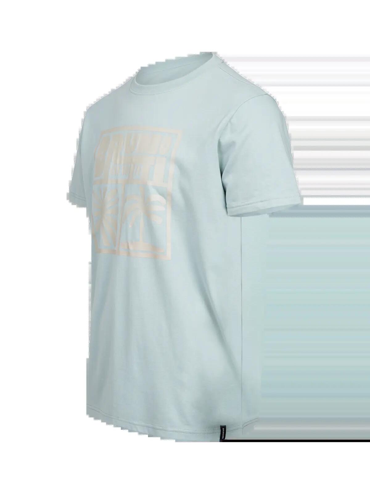 Leeway Heren T-Shirt Fashion Regular Fit Crewneck Mist 3/7