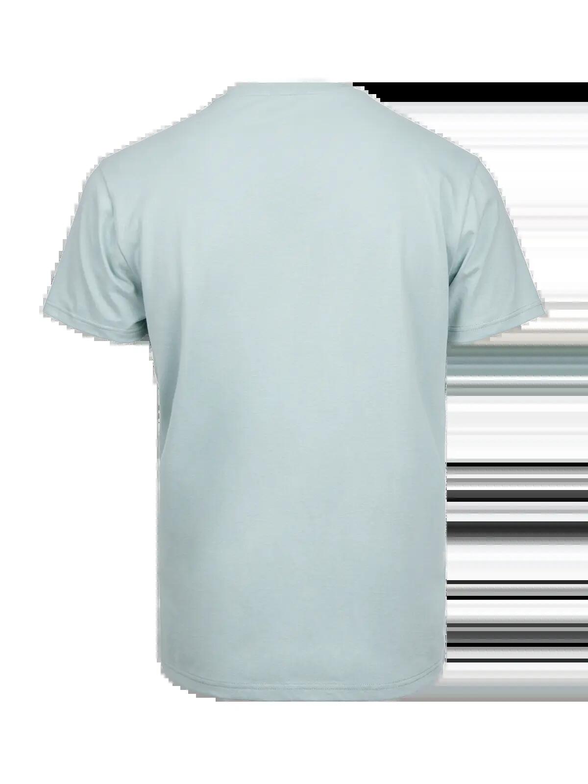 Leeway Heren T-Shirt Fashion Regular Fit Crewneck Mist 2/7