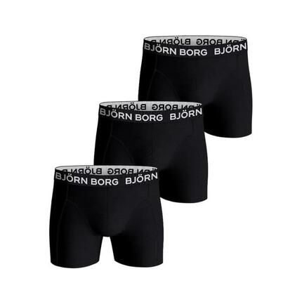 Boxershort Herren 3er Pack Figurbetont-Cotton Stretch Boxer Trunks 3P