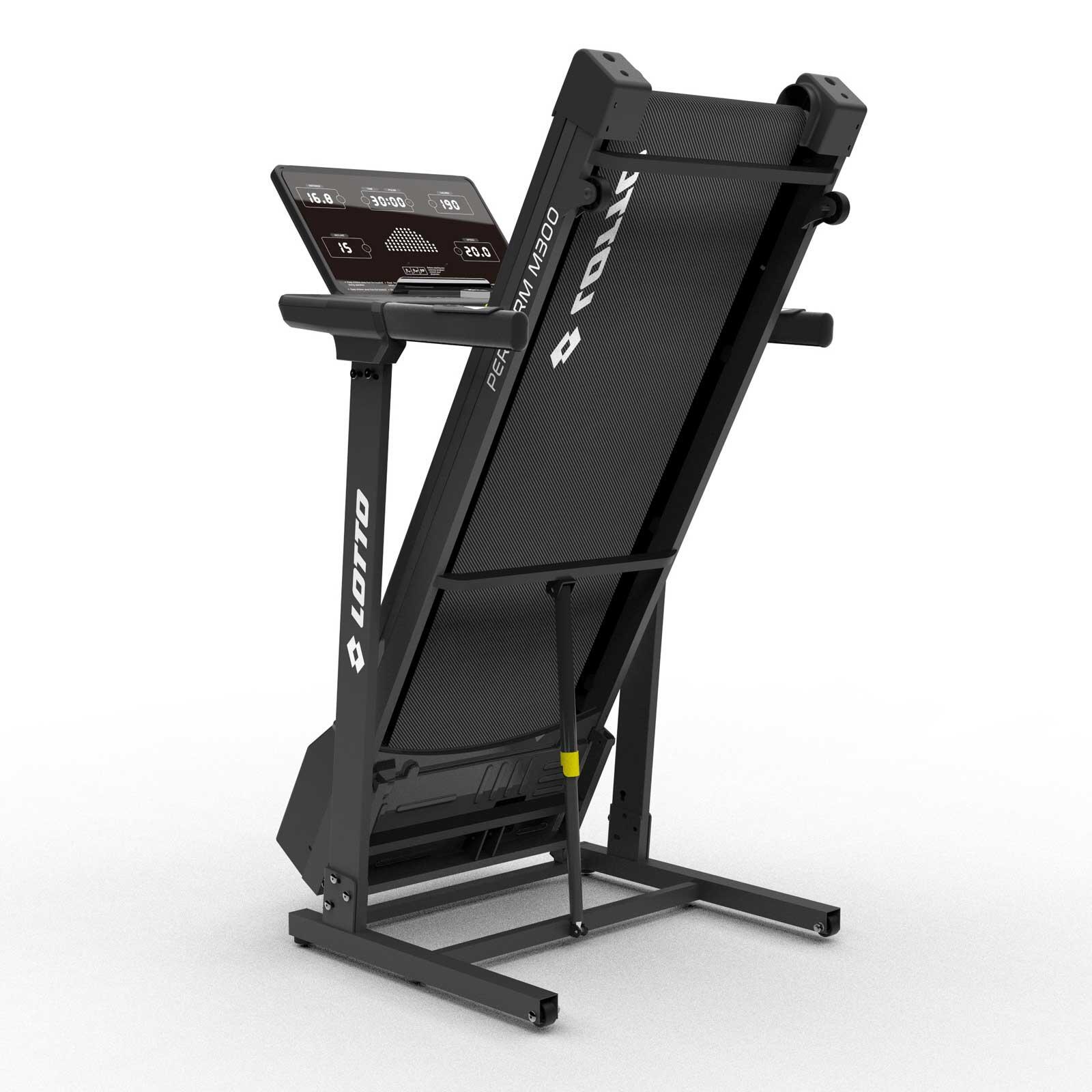 Tapis roulant Lotto Perform M300 2.75HP 14km/h inclinazione 15 livelli 2/7