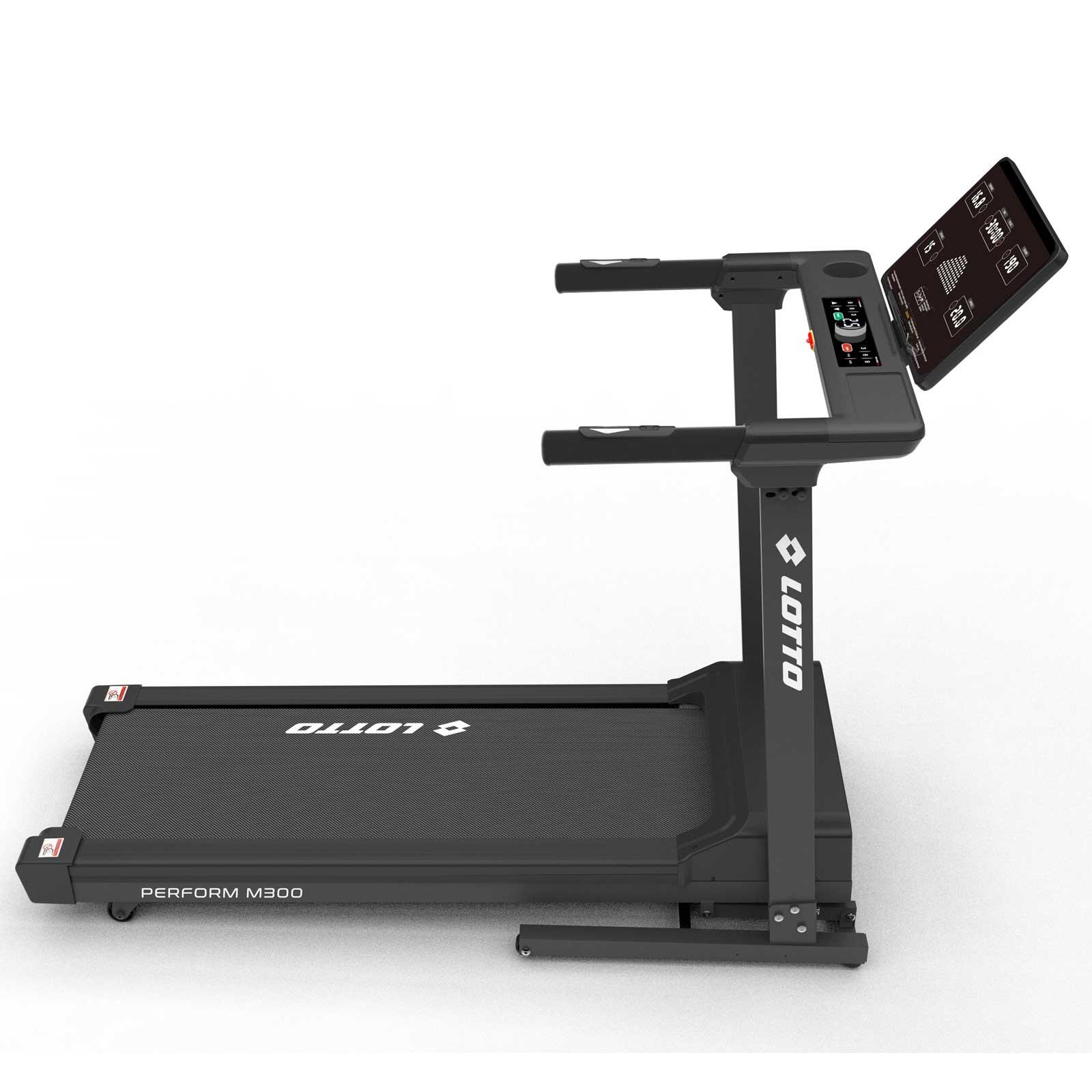 Tapis roulant Lotto Perform M300 2.75HP 14km/h inclinazione 15 livelli 7/7