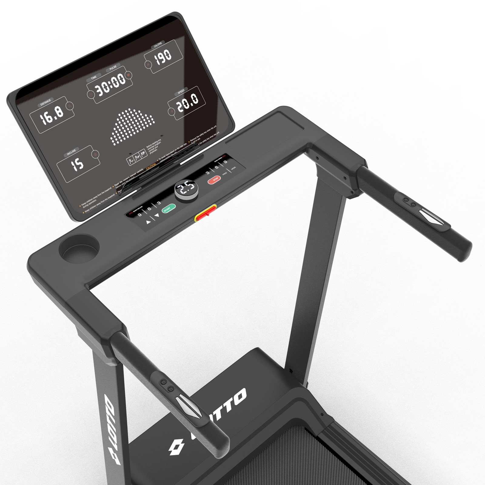 Tapis roulant Lotto Perform M300 2.75HP 14km/h inclinazione 15 livelli 5/7