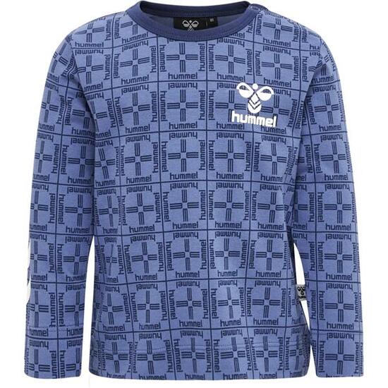 T-shirt manches longues bébé garçon Hummel Check