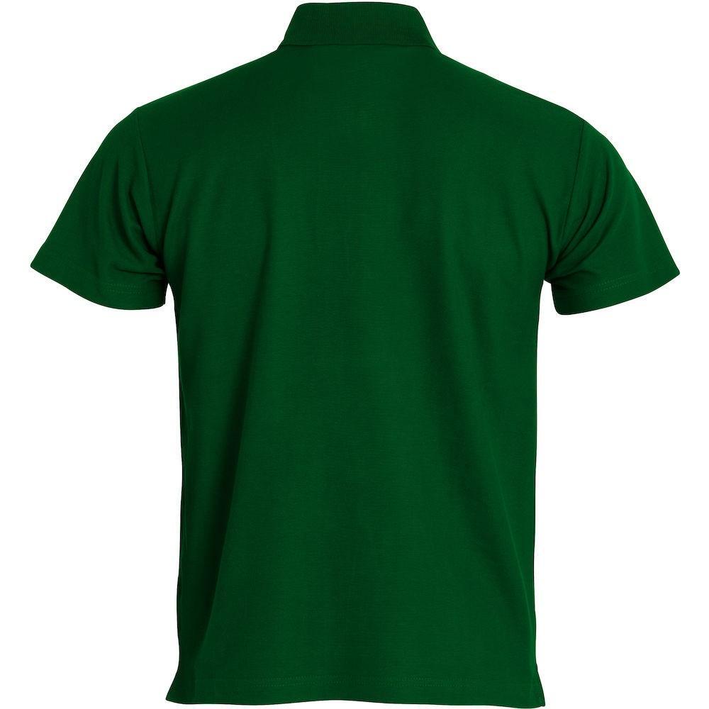 Maglietta Polo Uomo Clique Basic Verde Bottiglia 2/4