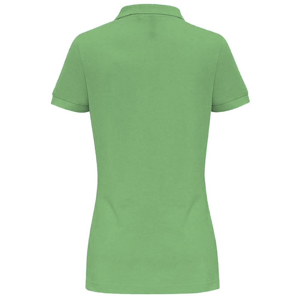 PoloShirt, Kurzarm Damen Limette 2/3