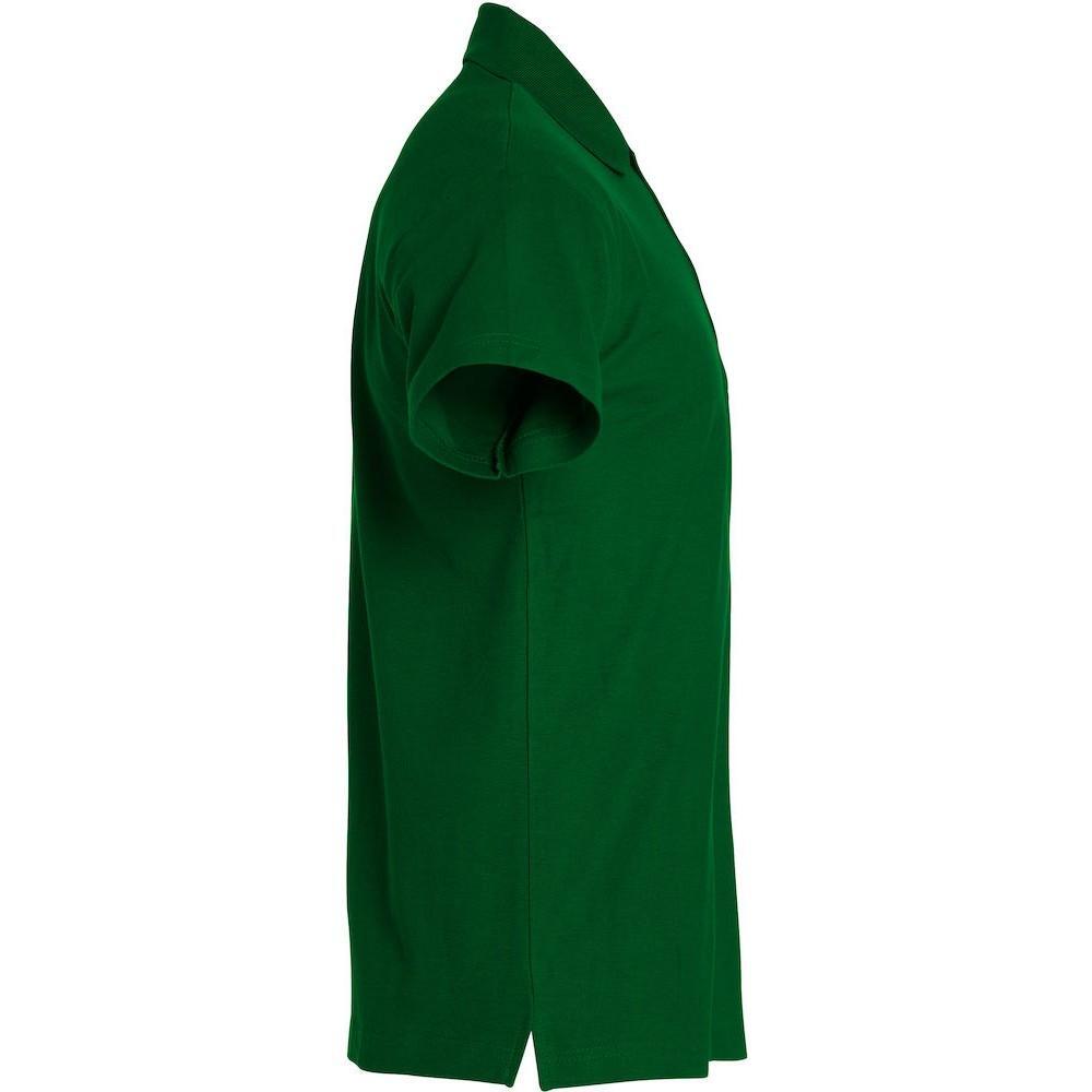 Maglietta Polo Uomo Clique Basic Verde Bottiglia 4/4