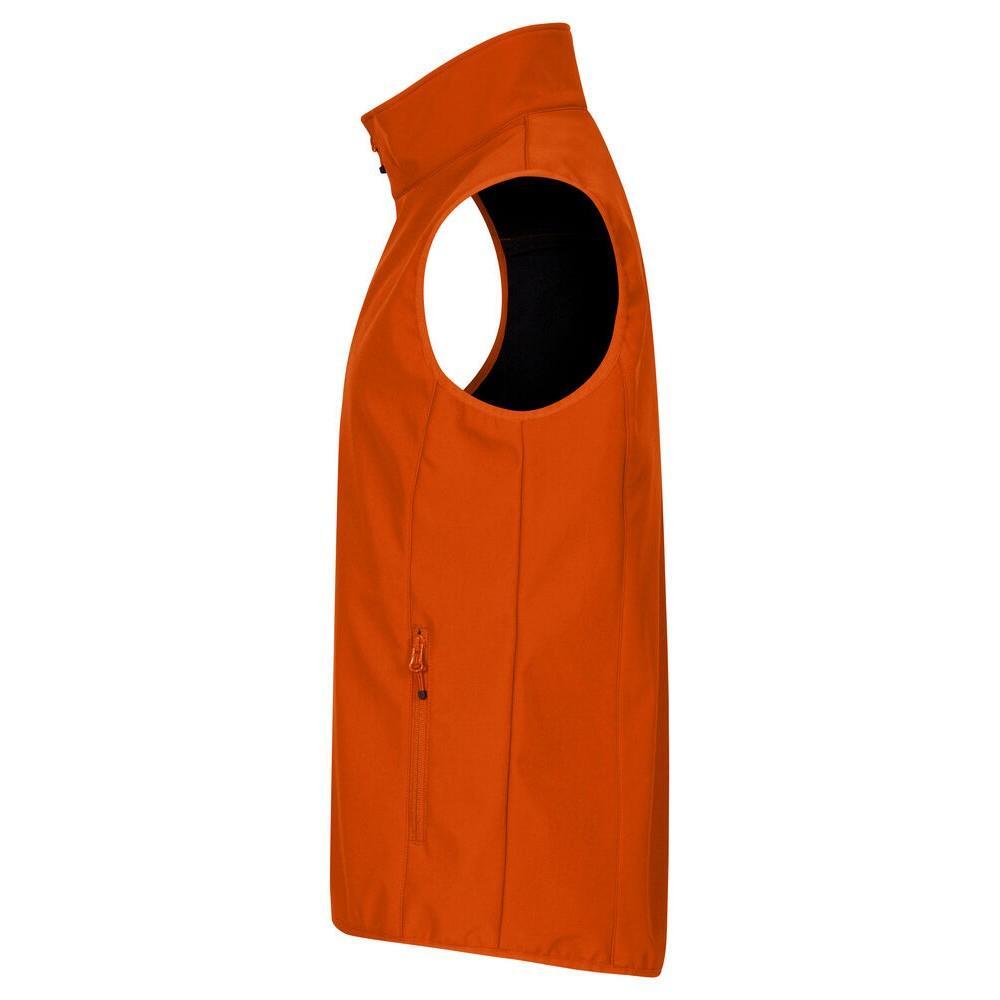 Mens Classic Soft Shell Jacket (Blood Orange) 3/4