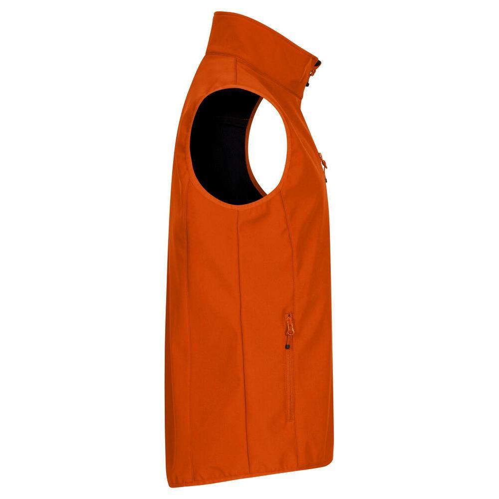 Mens Classic Soft Shell Jacket (Blood Orange) 4/4