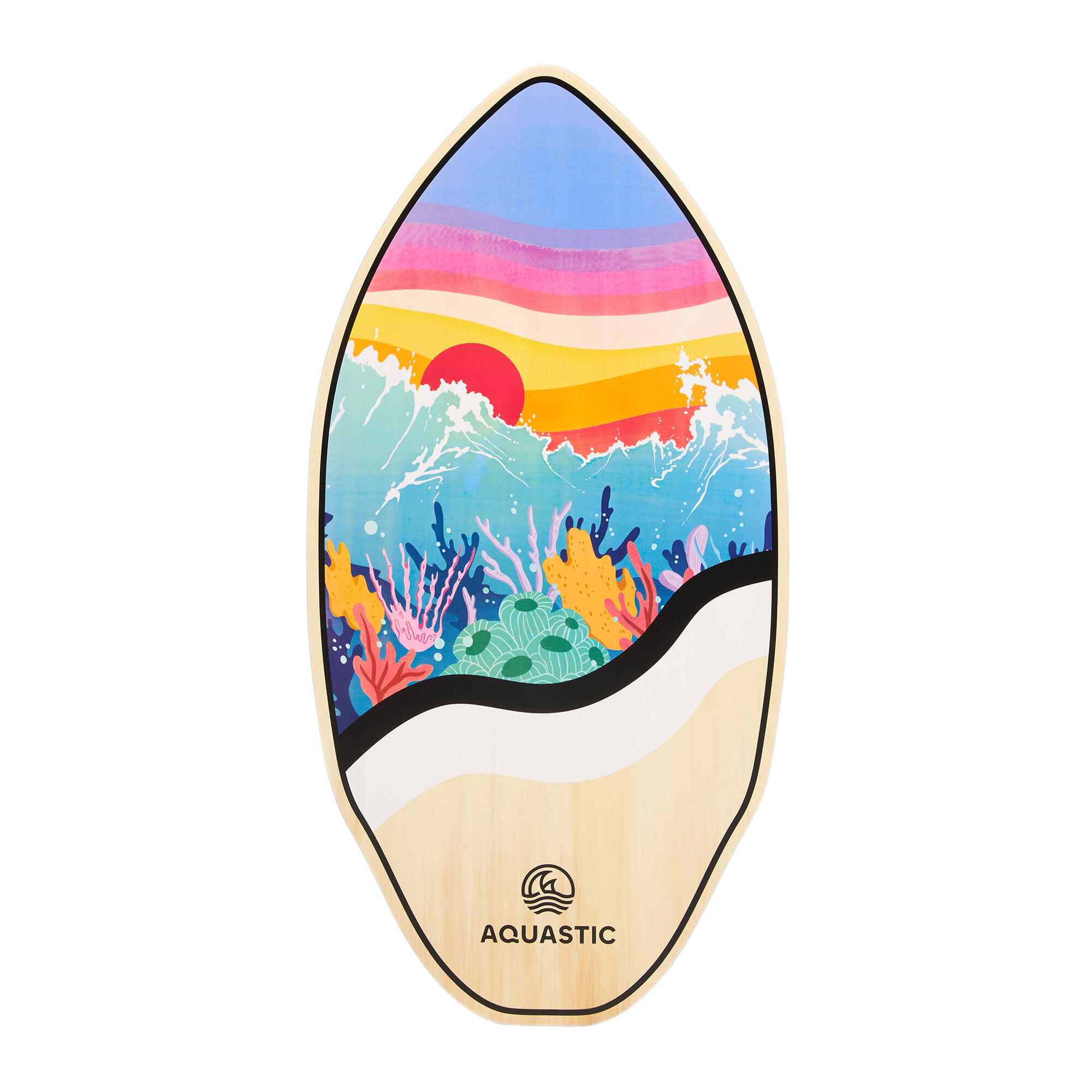 Planche de skimboard AQUASTIC Lagune 39" 5/5