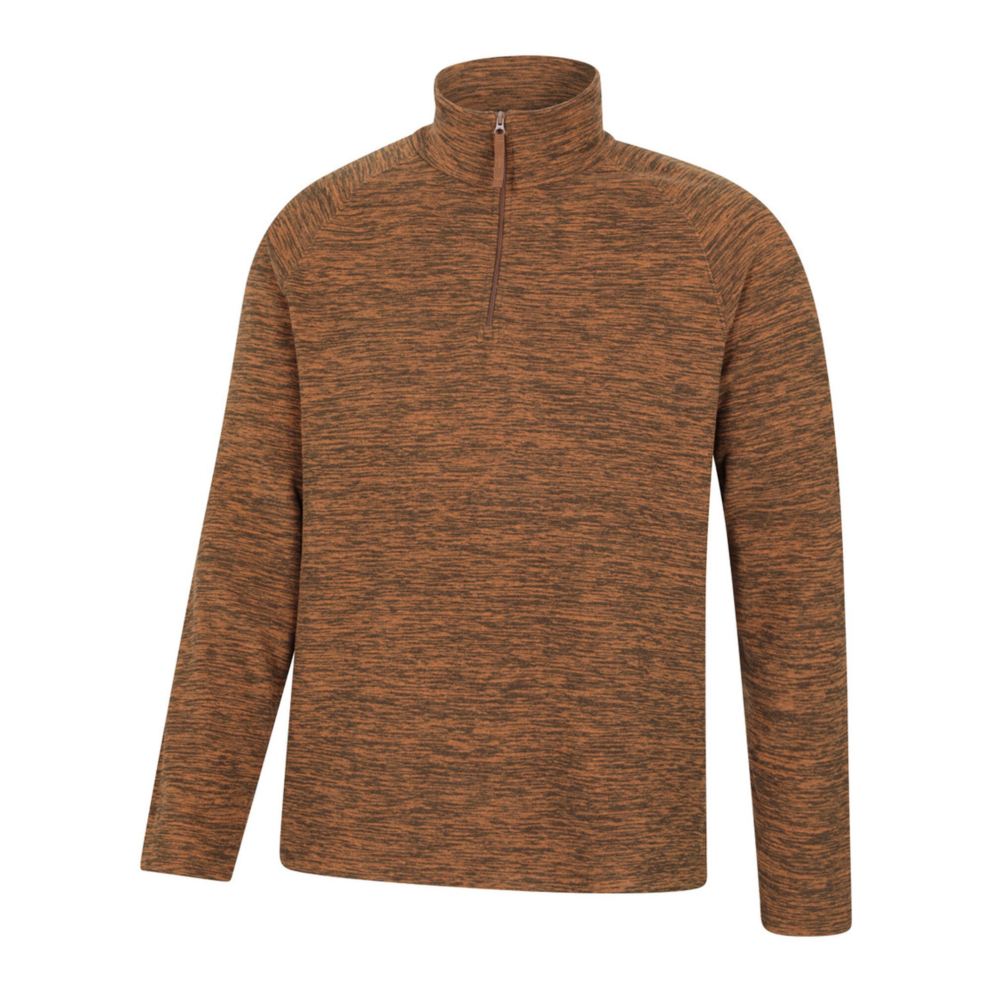 Haut Polaire SNOWDON Homme (Orange Brûlé) 3/4