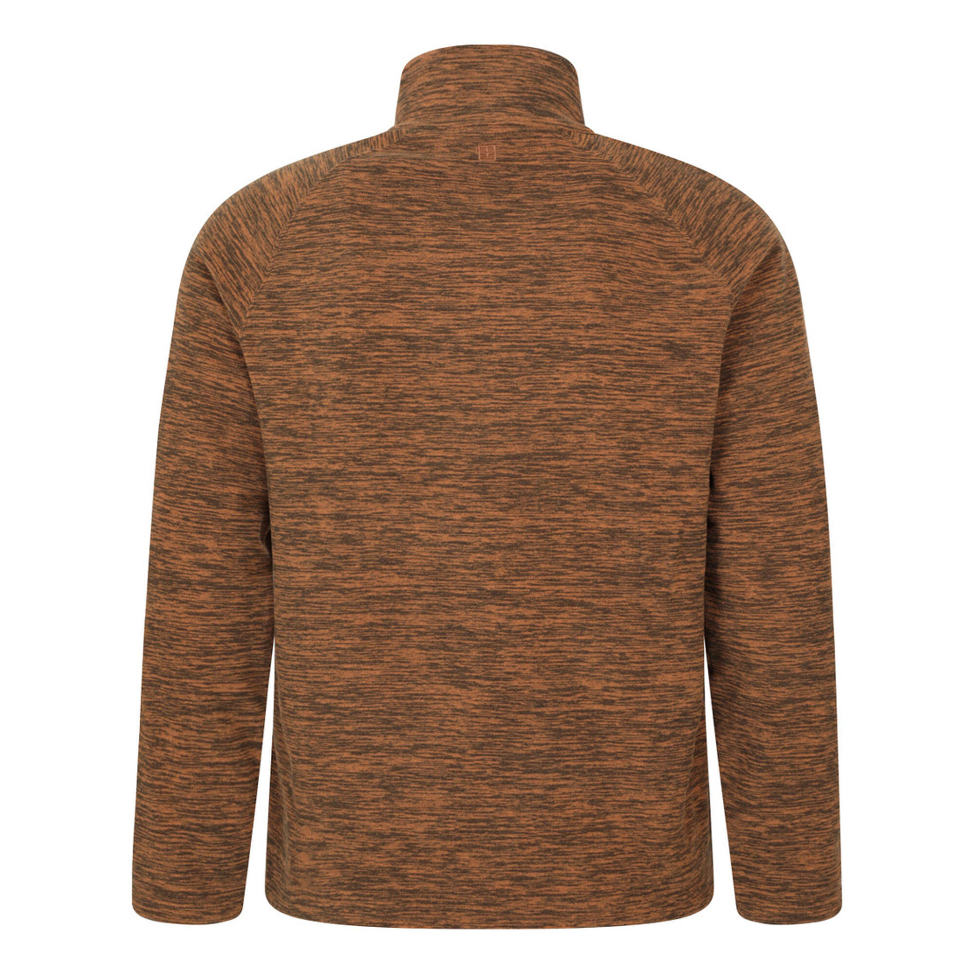 Haut Polaire SNOWDON Homme (Orange Brûlé) 2/4