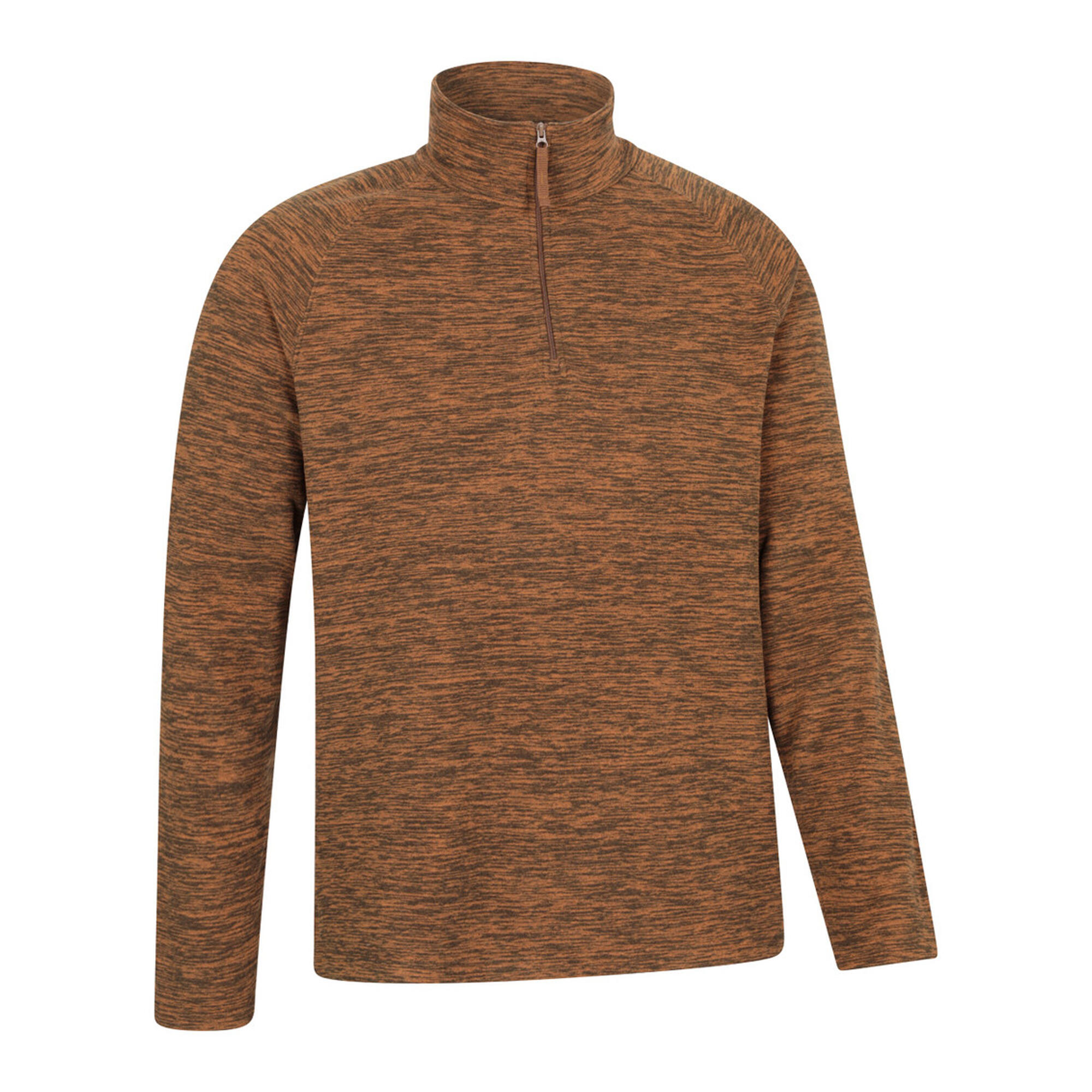 Haut Polaire SNOWDON Homme (Orange Brûlé) 4/4