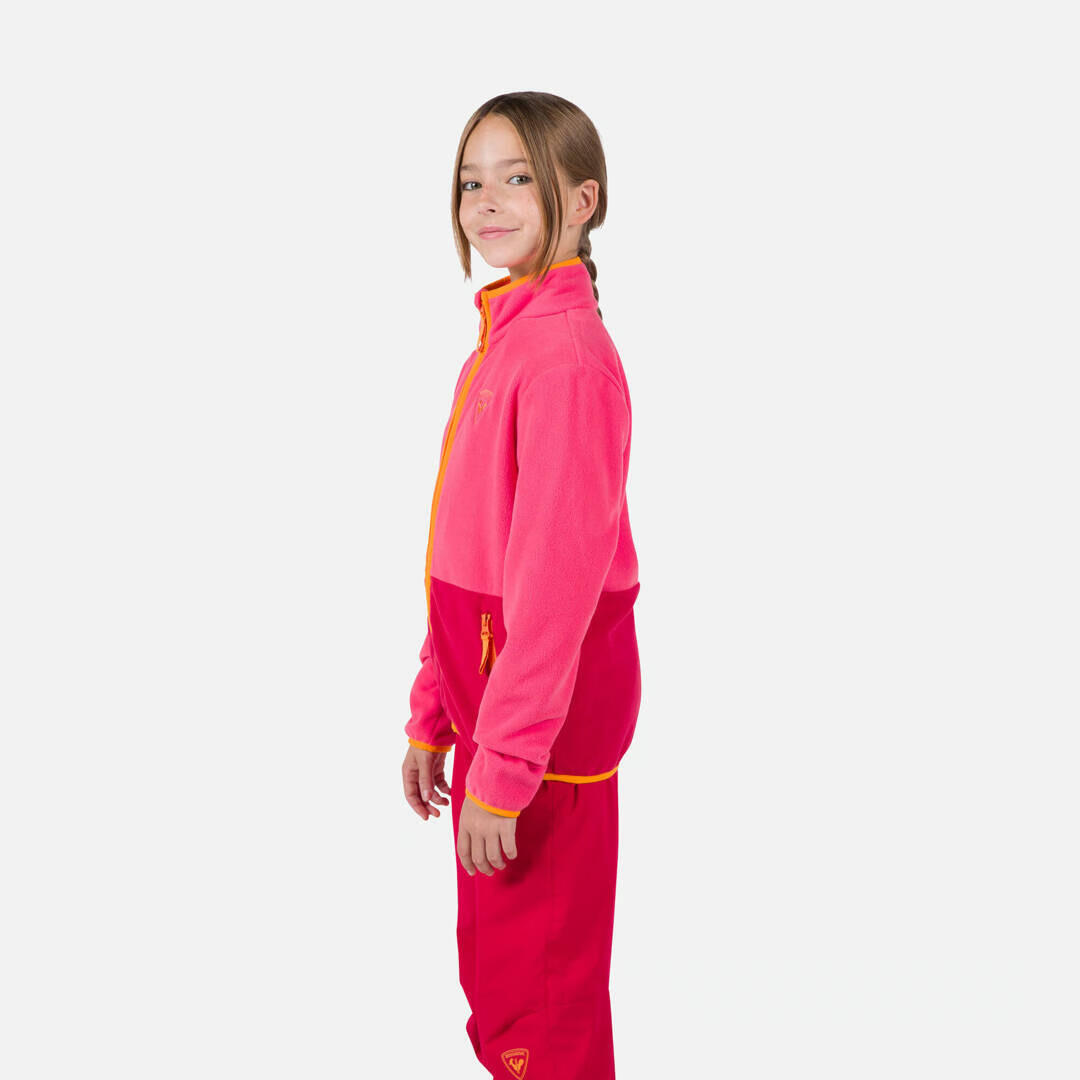 fleece met volledige rits voor kinderen Rossignol Strawpile 3/7