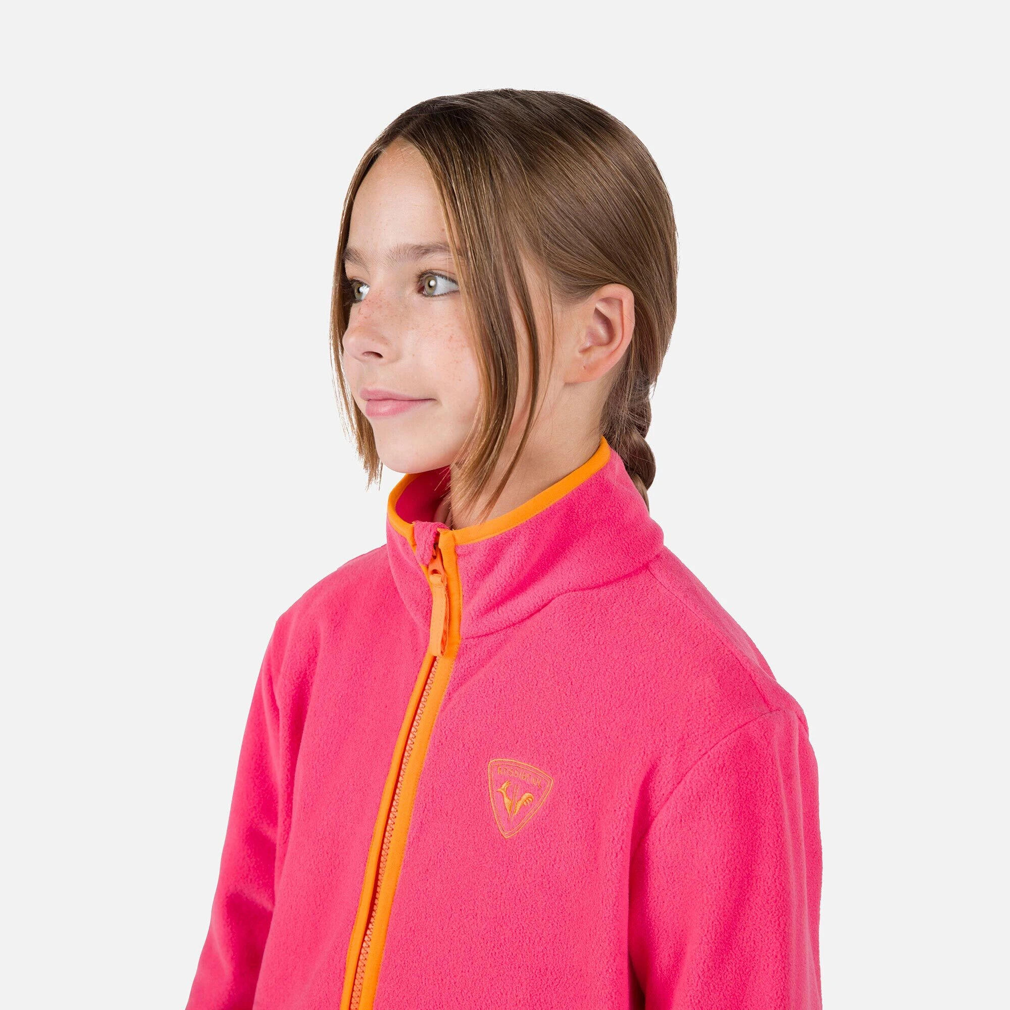 fleece met volledige rits voor kinderen Rossignol Strawpile 5/7
