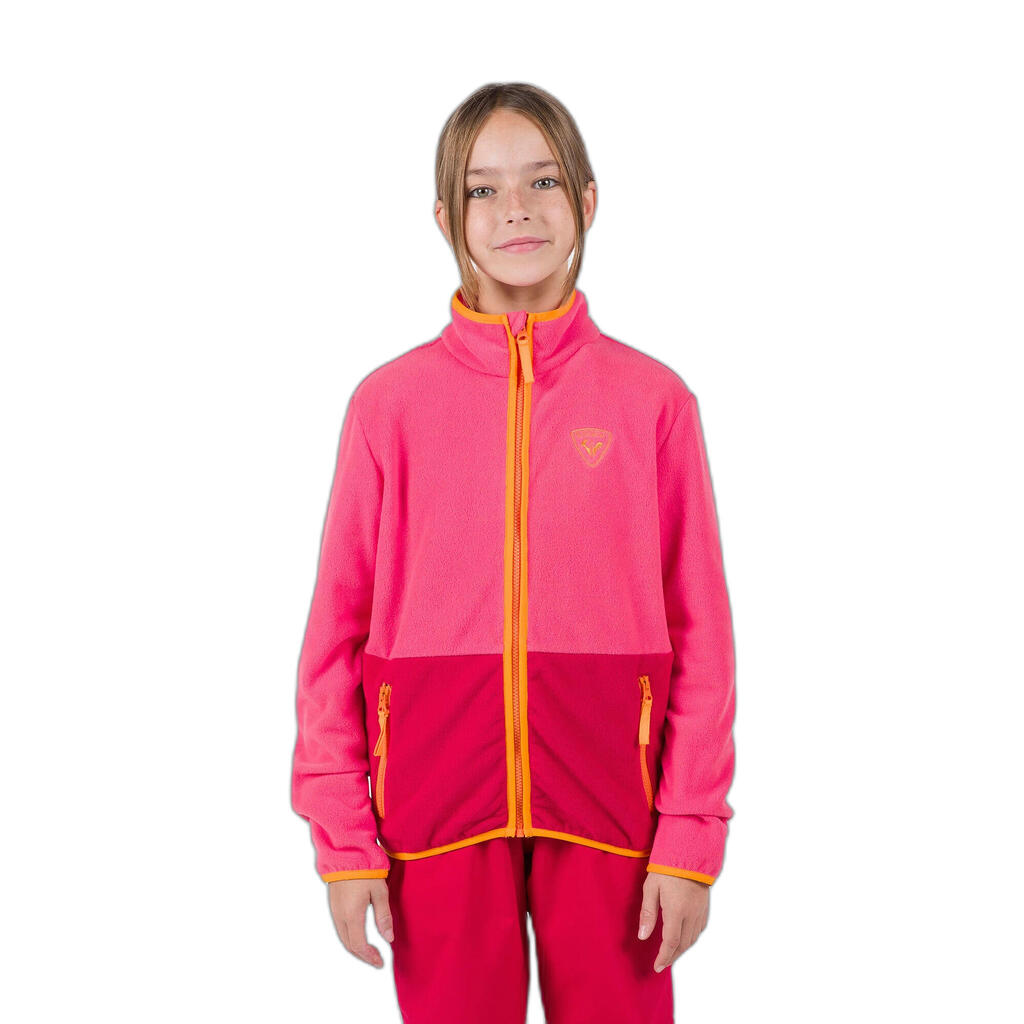 Children's full-zip fleece Rossignol Strawpile