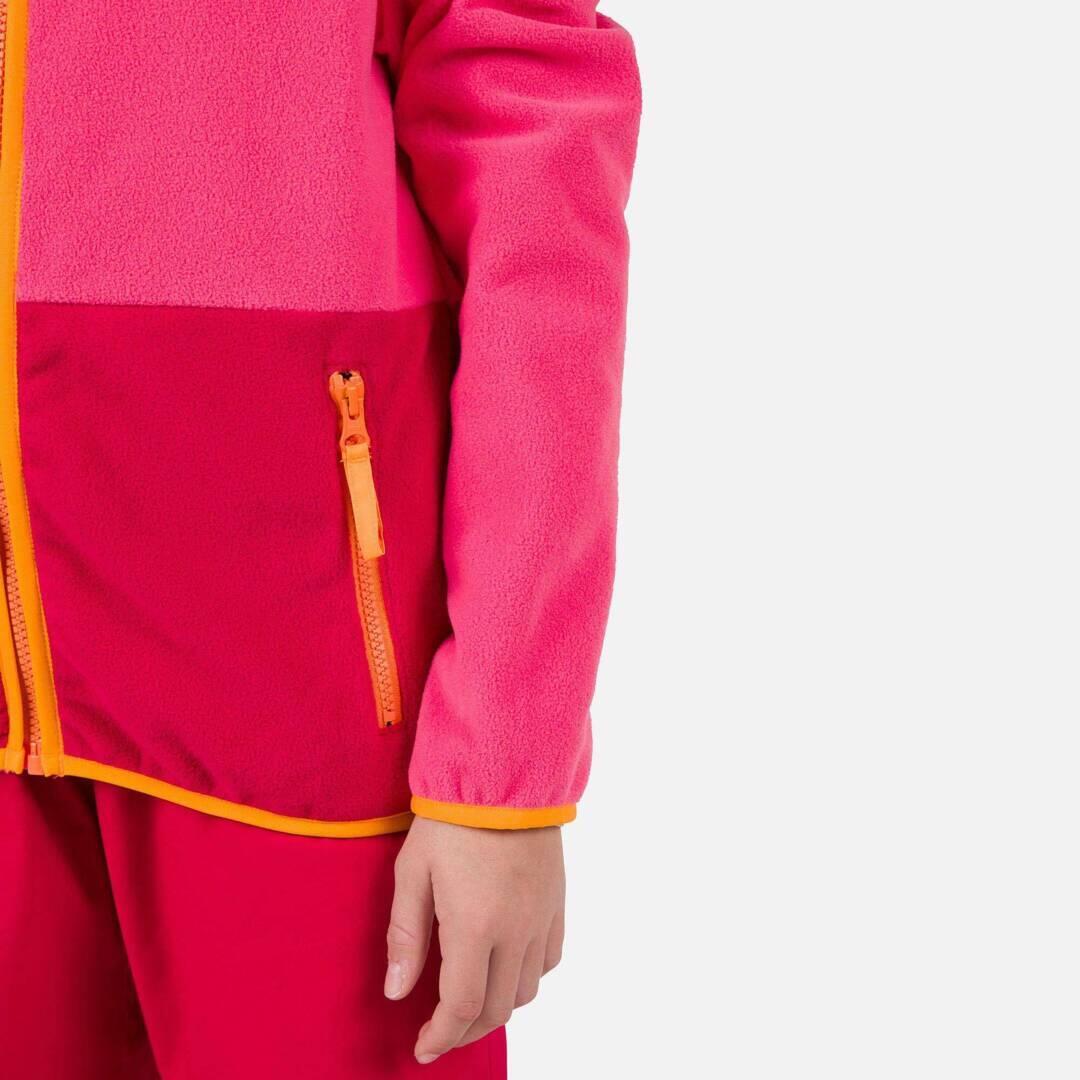 fleece met volledige rits voor kinderen Rossignol Strawpile 7/7