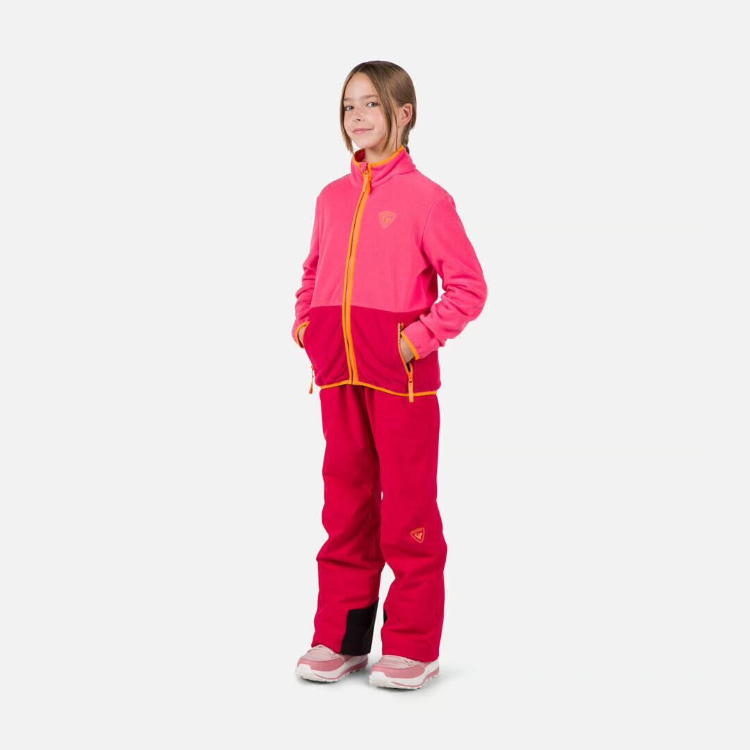 fleece met volledige rits voor kinderen Rossignol Strawpile 4/7