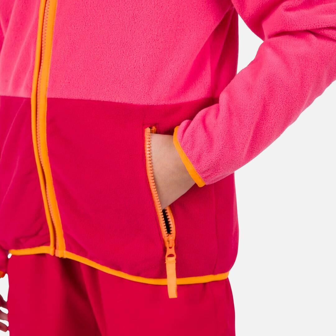fleece met volledige rits voor kinderen Rossignol Strawpile 6/7