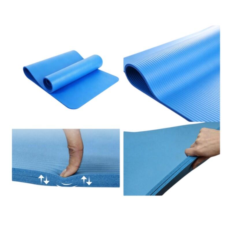 Tappetino fitness e yoga ad alta densità Vital Gym, 183x61 cm, spessore 10 mm 2/4