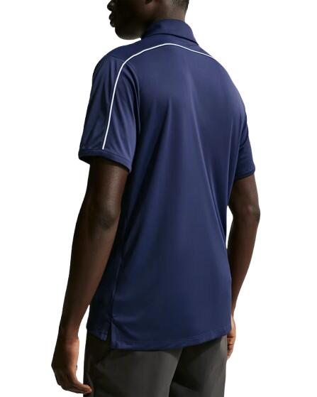 Polo de golf Nike homme, bleu marine uni 2/5
