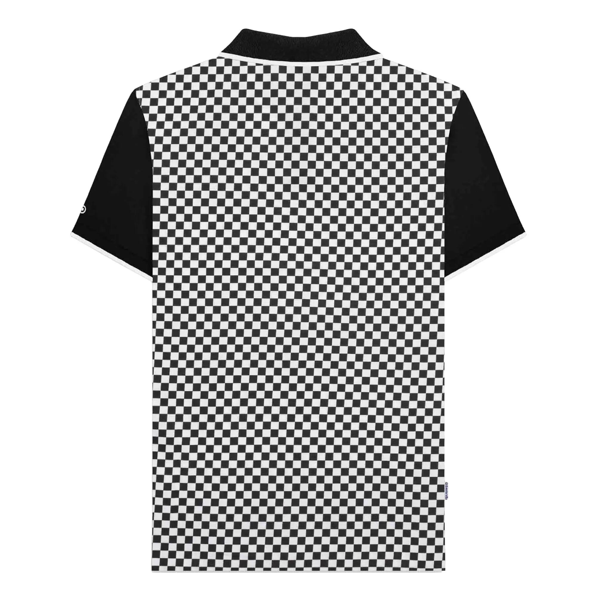 "AW25" Poloshirt für Herren Steinfarben 2/2