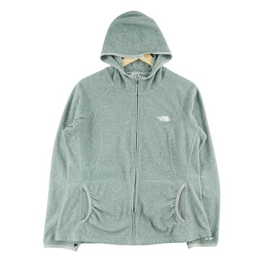 Second life - Damen TNF graue Fleecejacke - Wie neu