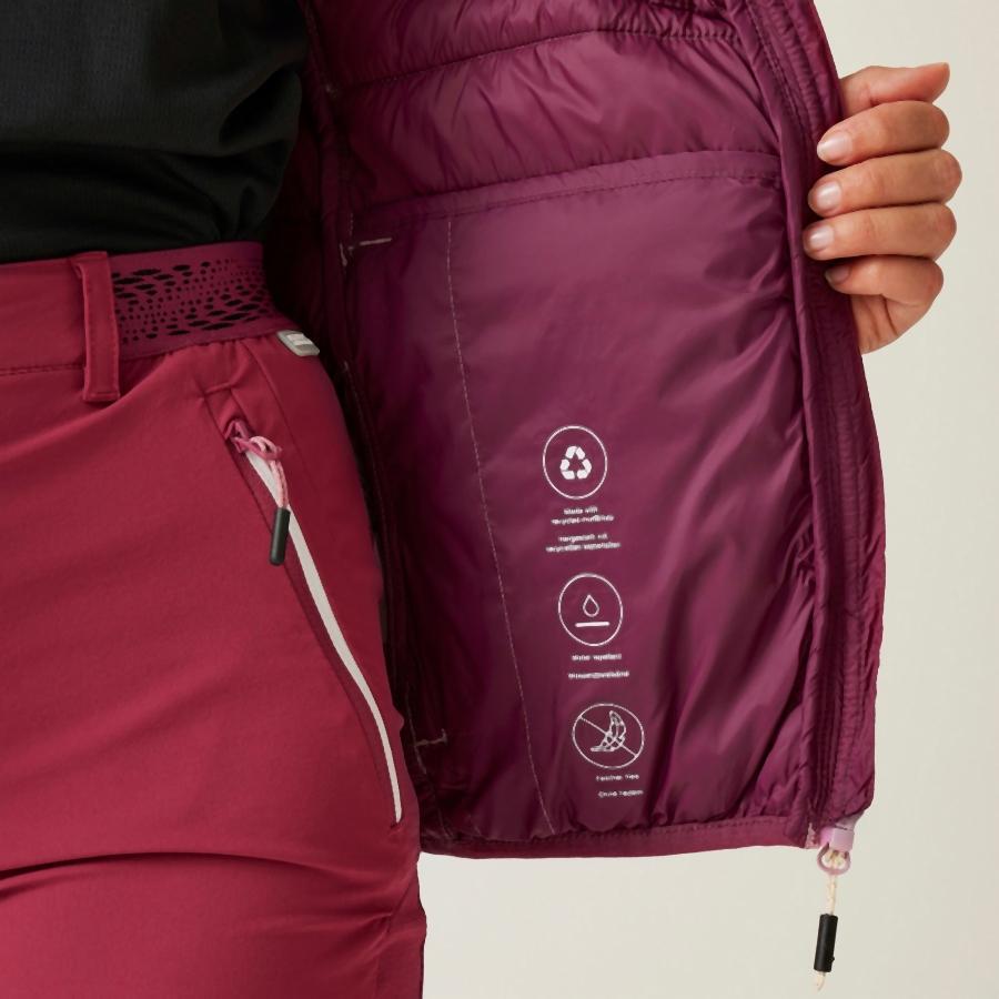 Piumino con cappuccio da donna Regatta Hillpack IV 6/7