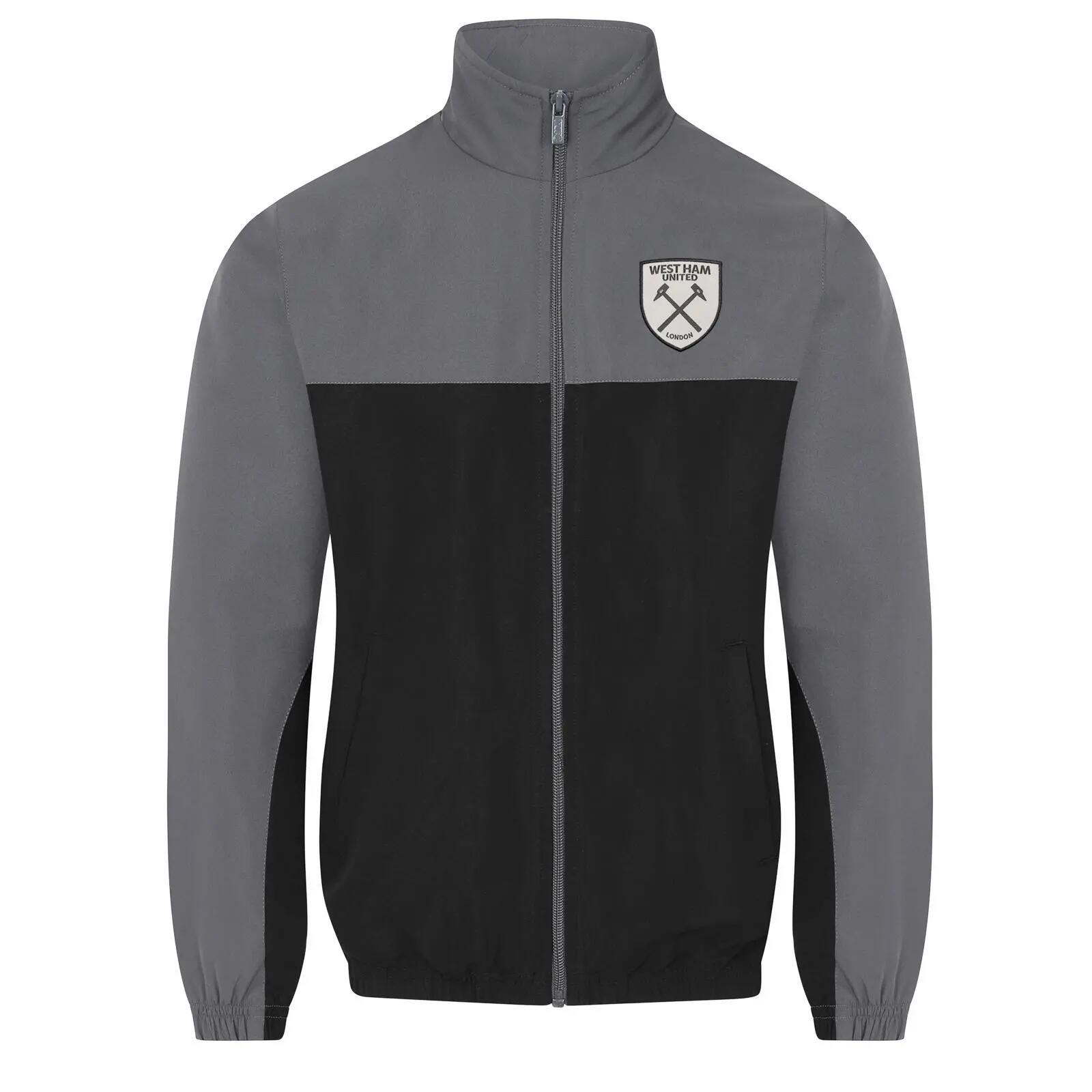 Trainingsanzug für , Zweifarbig Herren Grau 2/6