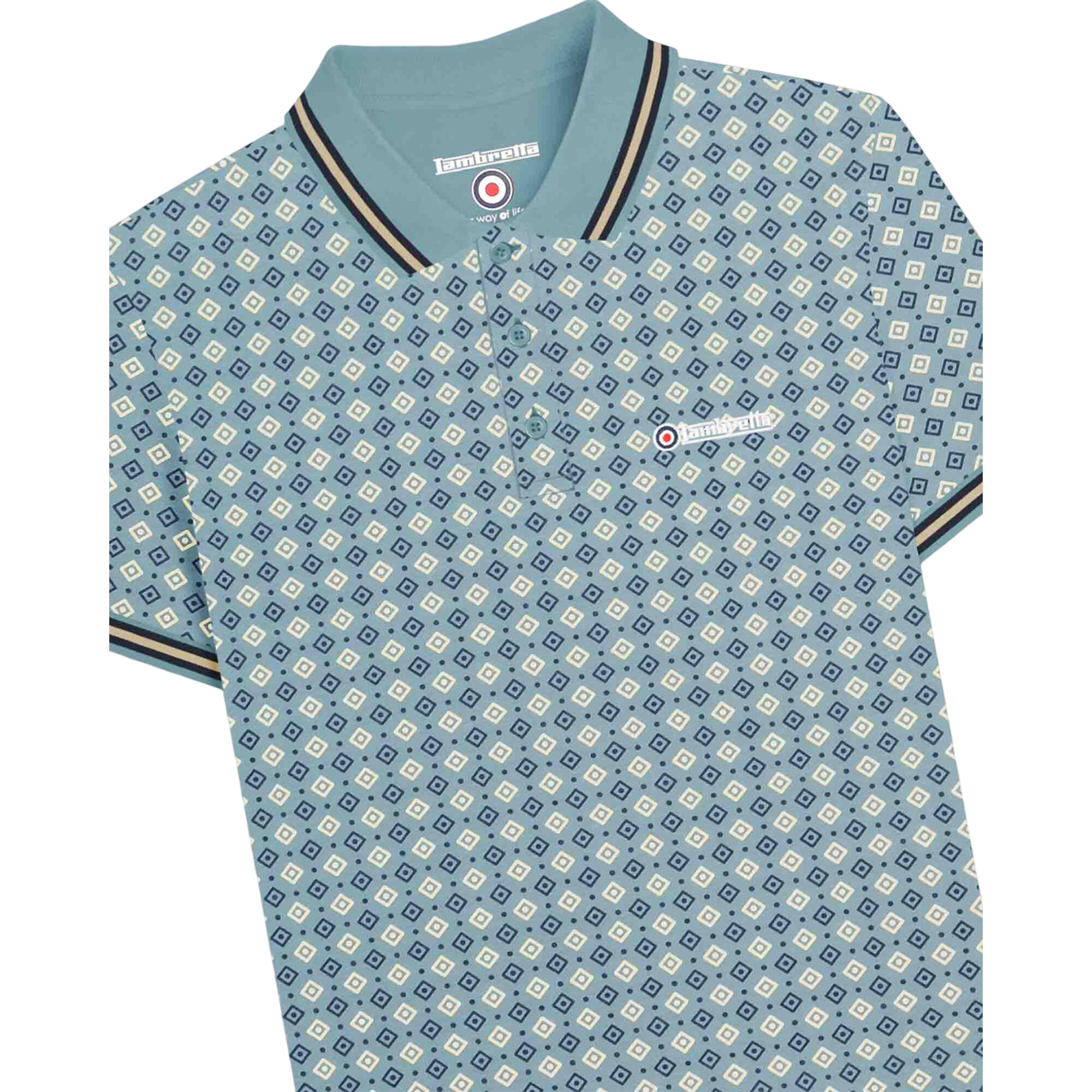 Polo SS25 Homme (Bleu Clair) 3/3