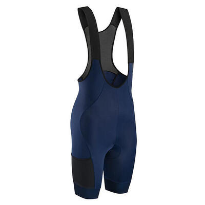 Fietsbroek discover bibshort, blauw