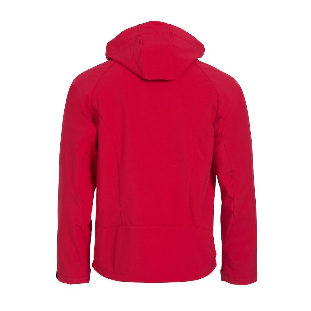 Giacca Soft Shell Uomo Clique Milford Rosso 2/6