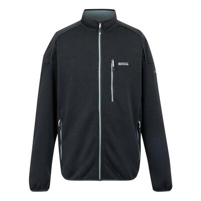 Pile da uomo Regatta Kames blu sportivo con zip felpa